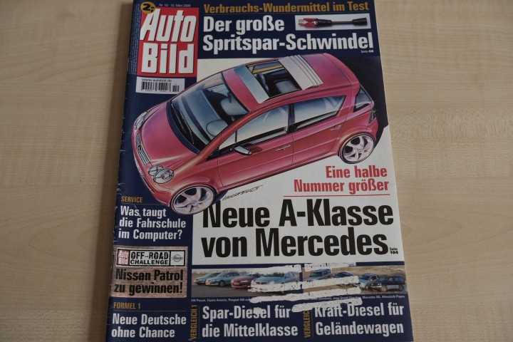 Deckblatt Auto Bild (10/2000)